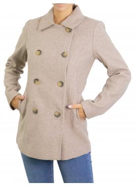 Cappotto walnut con bottoni  Only 